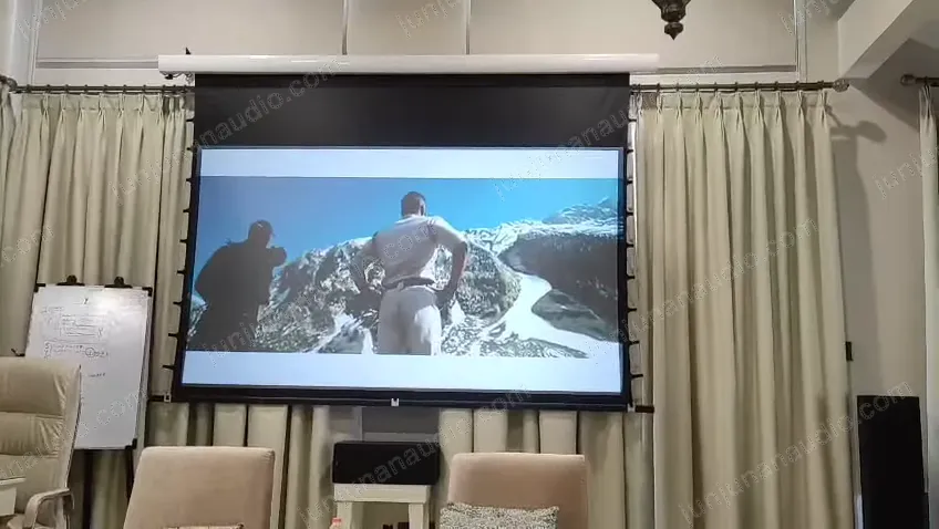 Cuplikan video ruang home theater Batu Nunggal 02