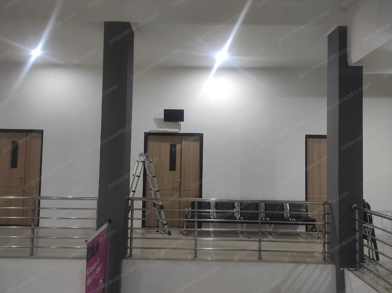 Instalasi video system Puskesmas Jajaway 03