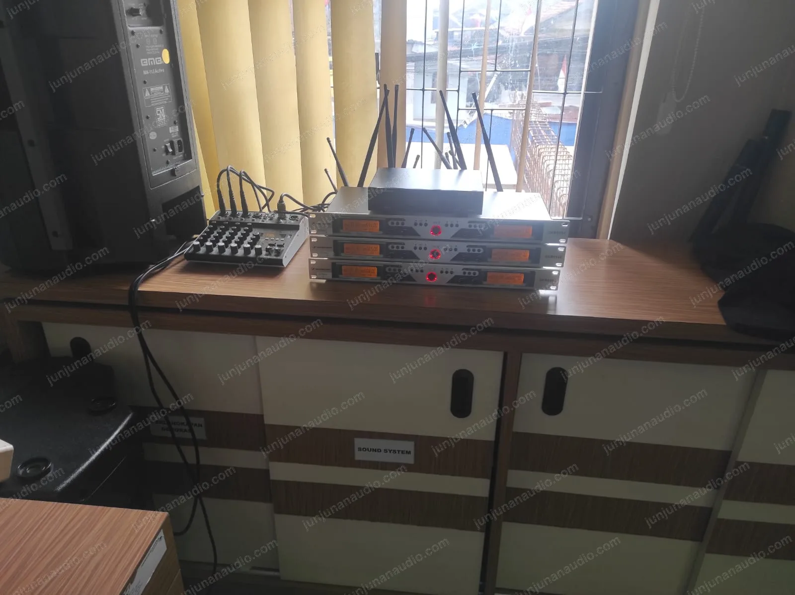 Instalasi audio Puskesmas Sukajadi 03